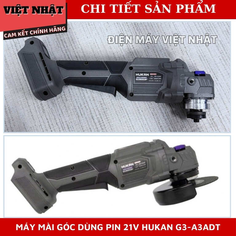 Máy Mài Góc G3-A3ADT Hukan 5 Cấp Chỉnh Tốc Điều Khiển Thông Minh Hiệu Suất Cao Tiện Lợi 6 21