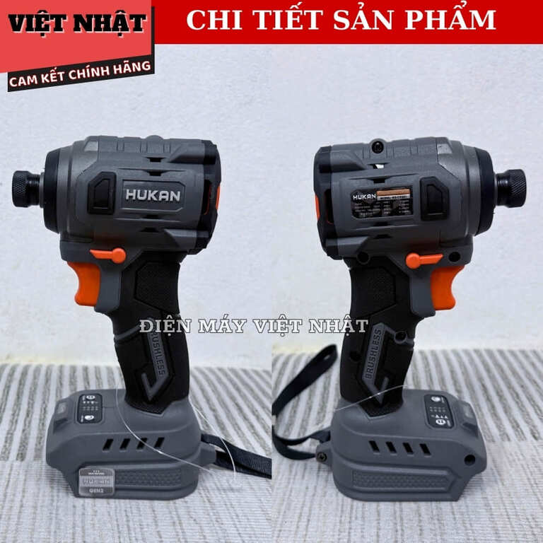Máy chuyên vít Hukan G2-CV231, lực siết 230N.m, đầu vít 1/4inch, động cơ không chổi than 6 31
