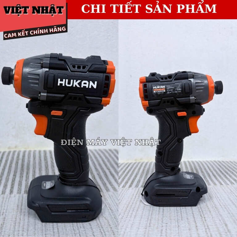 Thân Máy chuyên vít 21V HUKAN G1-CV150, Không chổi than Lực 150Nm, 3 Tốc độ,Chân phổ thông 6 32