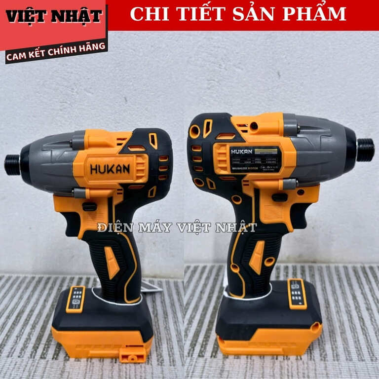 Máy chuyên vít Hukan G1CV-X2i, lực siết 320N.M, có đèn LED siêu sáng, bảo hành 6 tháng 6 34