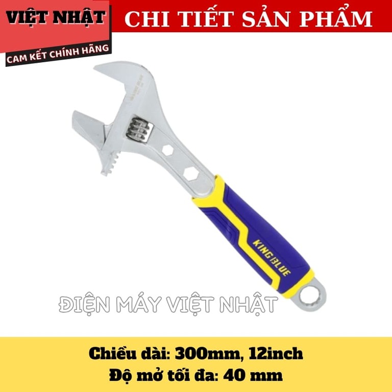 Mỏ Lết Đa Năng Kingblue KD3 Thép Carbon Cao Cấp Kích Thước 200mm 250mm 300mm Phù Hợp Nhiều Ứng Dụng 6 91