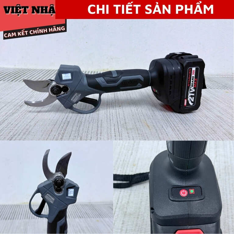Dụng cụ làm vuòn trên cao Starker SK-PN032VNA SK-CX5015GR SK-PN032GR , 1 máy cưa xích 1 máy cắt cành 1 cần nối dài 7 100