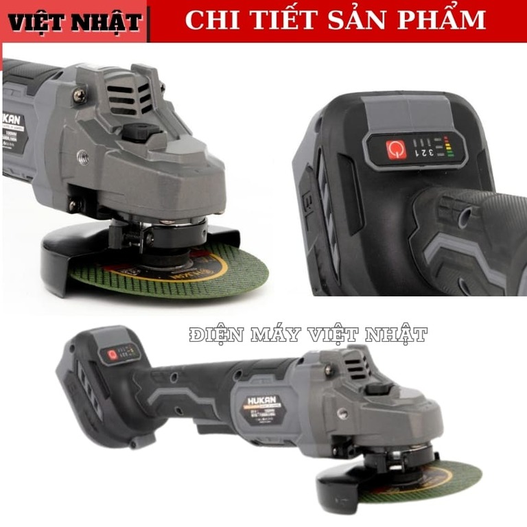 Thân máy mài pin Hukan (GEN1) G1-AG6000J chống khởi động lại, động cơ không chổi than 7 24