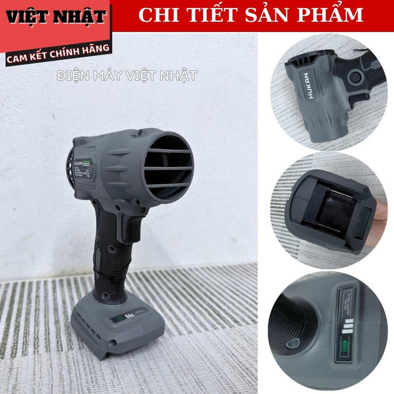 Thân máy thổi phản lực Hukan G2TPL-F3, áp lực gió 850g, tốc độ 75.000v/p, bảo hành 2 năm 7 35