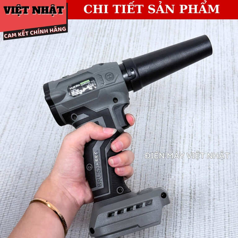 Thân máy thổi phản lực Hukan G2TPL-F1, áp lực gió 450g, tốc độ 65.000v/p, động cơ ống dẫn, bảo hành 2 năm 7 36