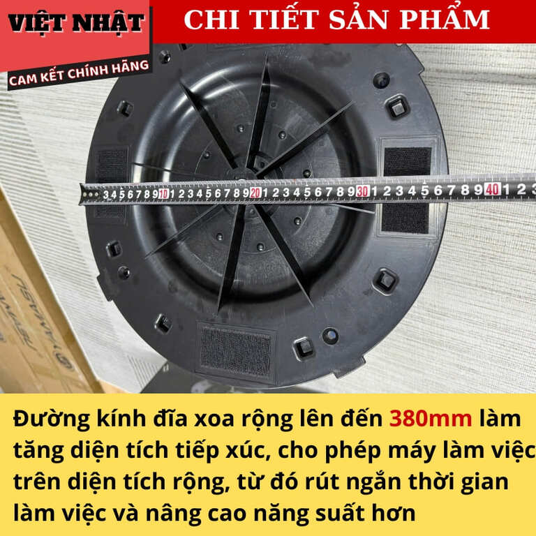 Máy xoa vữa trát trường cầm tay Yamasu MXV380P, động cơ không chổi than-Điện Máy Việt Nhật 7 4