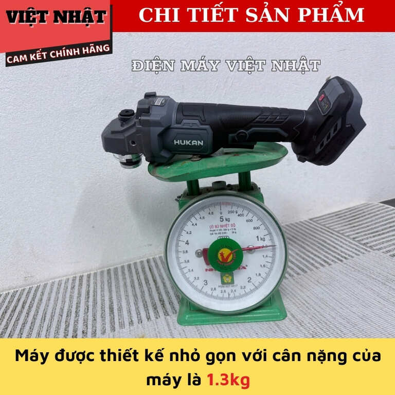 Thân máy mài pin Hukan (GEN1) G1-AG6000J chống khởi động lại, động cơ không chổi than 8 13