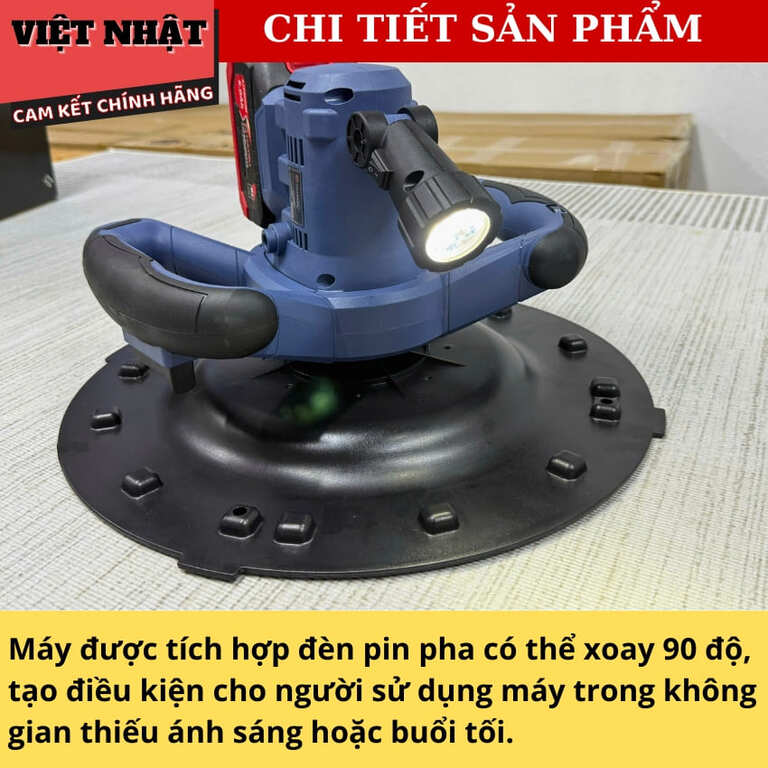 Máy xoa vữa trát trường cầm tay Yamasu MXV380P, động cơ không chổi than-Điện Máy Việt Nhật 8 2