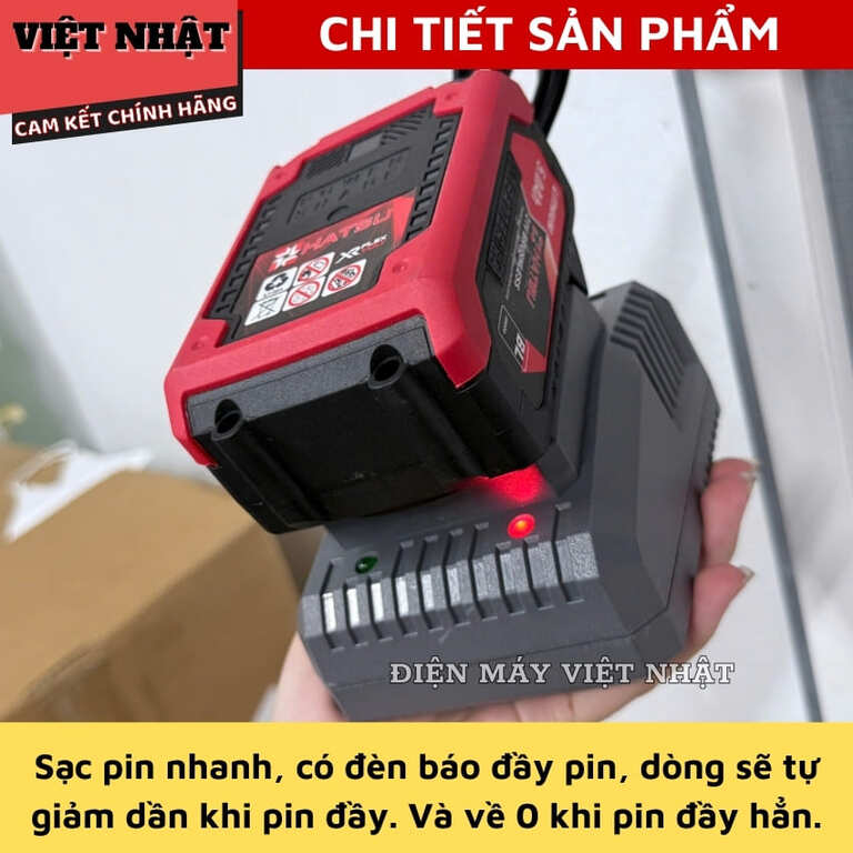 Sạc Hukan M21-G2ADT202A, đầu vào AC110-24V, Đầu ra 21V-2A có đèn báo, bảo hành 6 tháng 8 57