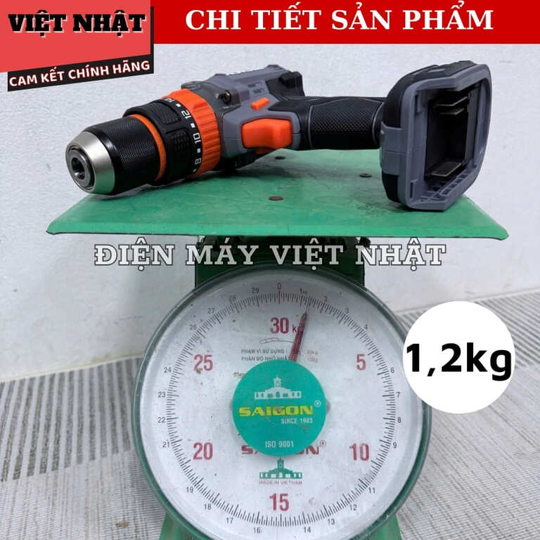 Máy khoan Hukan G1-F88 động cơ không chổi than, lực siết 90N.m, tốc độ 1780v/p, đầu kẹp 13mm, bảo hành 6 tháng 8 63
