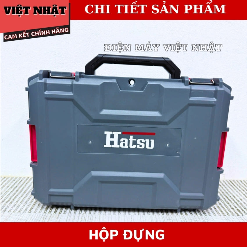 Máy mài Hatsu HS-312 chống khởi động lại, tốc độ tải 8.500v/p, đường kính lưỡi 10mm 9 25
