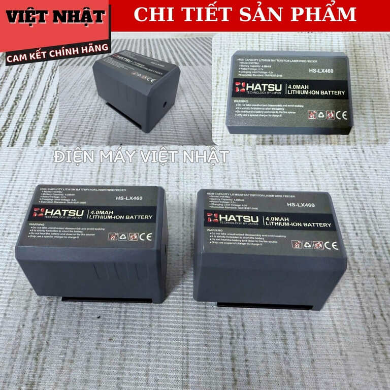 Máy cân bằng laser 5 tia xanh Hatsu HS-LX460 khoá trục 2 bên 9 55