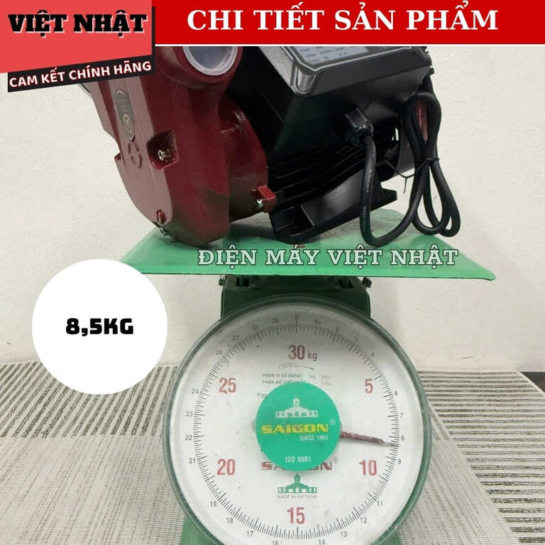 Máy bơm nước tăng áp Yamasu YA-F180TA bảo hành 12 tháng, công suất 150w, chống nước IP44, tốc độ quay 2860RPM 9 71