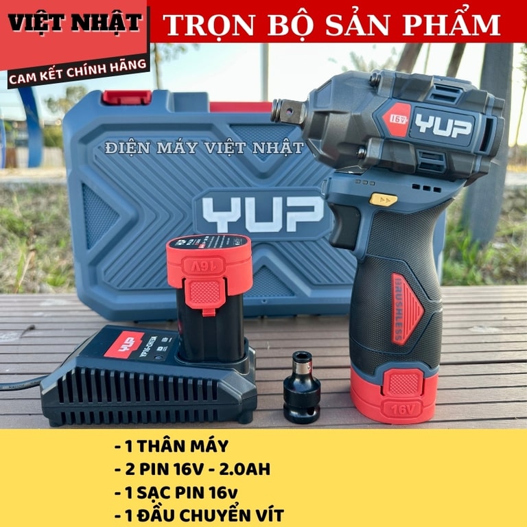 Máy bulong pin YUPAI YP16 W280A Máy bulong pin YUPAI YP16 W280A - Ảnh 11