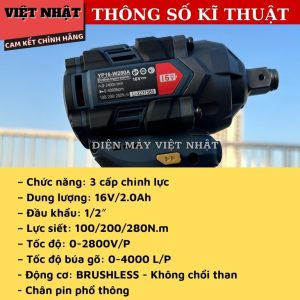 Máy bulong pin YUPAI YP16 W280A Bulong yup w280a 3