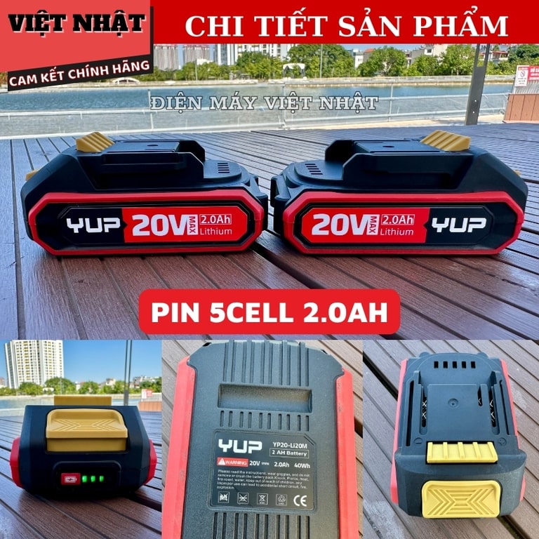Máy Khoan Pin YUP YP20 DR13M 13MM 3 Chức Năng Máy Khoan Pin YUP YP20 DR13M 13MM 3 Chức Năng - Ảnh 9