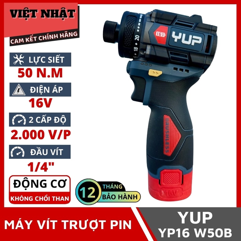 Máy cấp vít trượt pin YUPAI W50B vit truot yup w50b 1