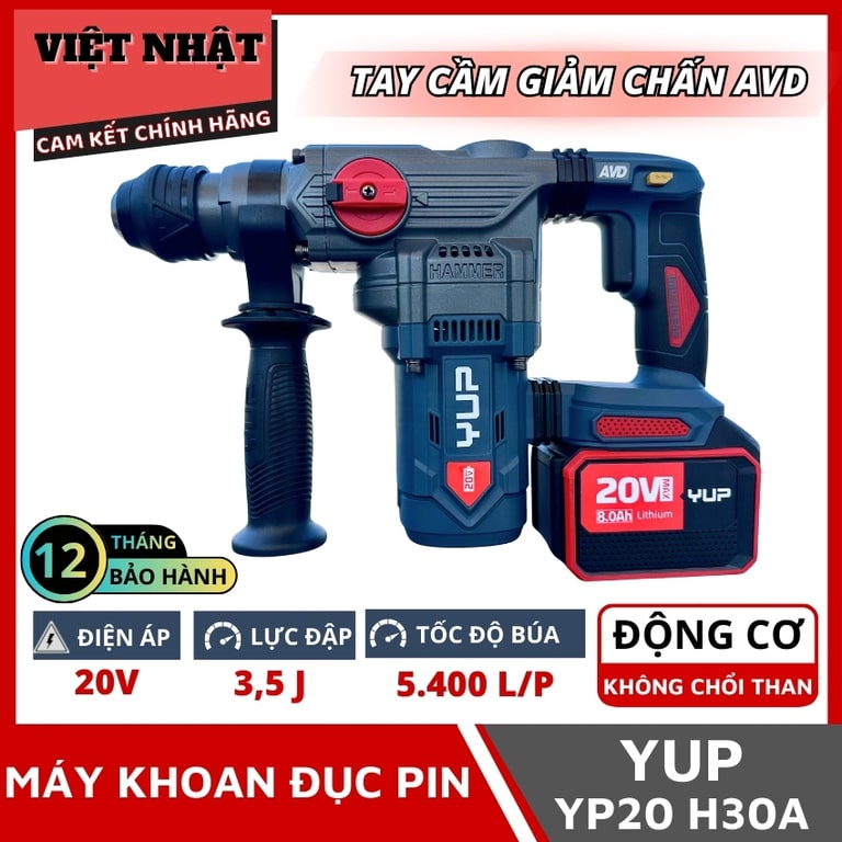 Máy Khoan Đục Bê Tông YUP YP20 H30A yup h30a 1