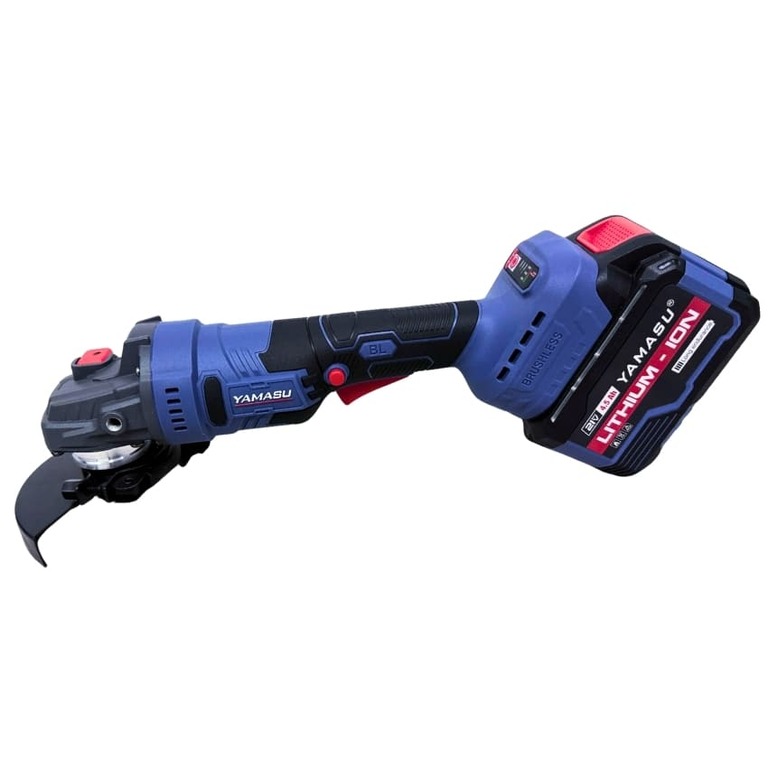 Máy mài góc Yamasu MMP10101G2 chống khởi động lại động cơ không chổi than, tốc độ tải 6000v/p, đường kính lưỡi 100mm 2 14