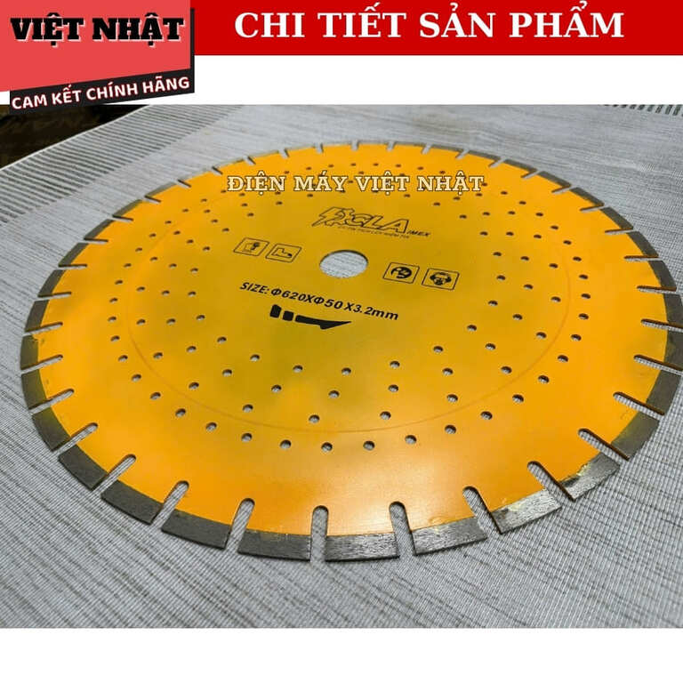 Lưỡi cắt tường CLA 620mm, bền gấp 2 lần lưỡi thường, kích thước 620x50x3.2mm, chất liệu bền, phù hợp nhiều ứng dụng 4 3