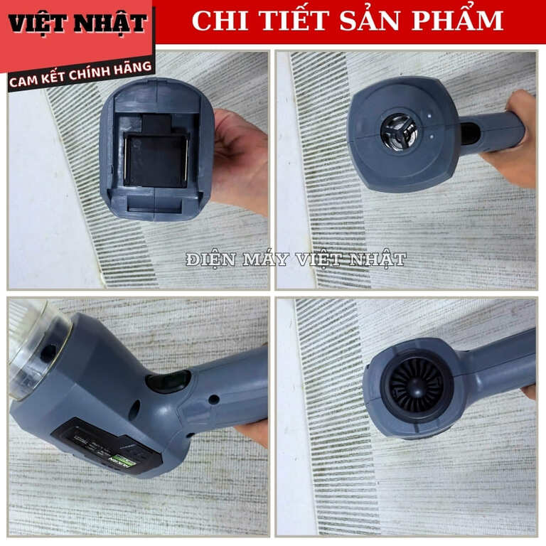 Máy thổi bụi 2 trong 1 Hukan G1-VC09, bảo hành 8 tháng, 5 phụ kiện đi kèm, lự hút 7KPA 5 20