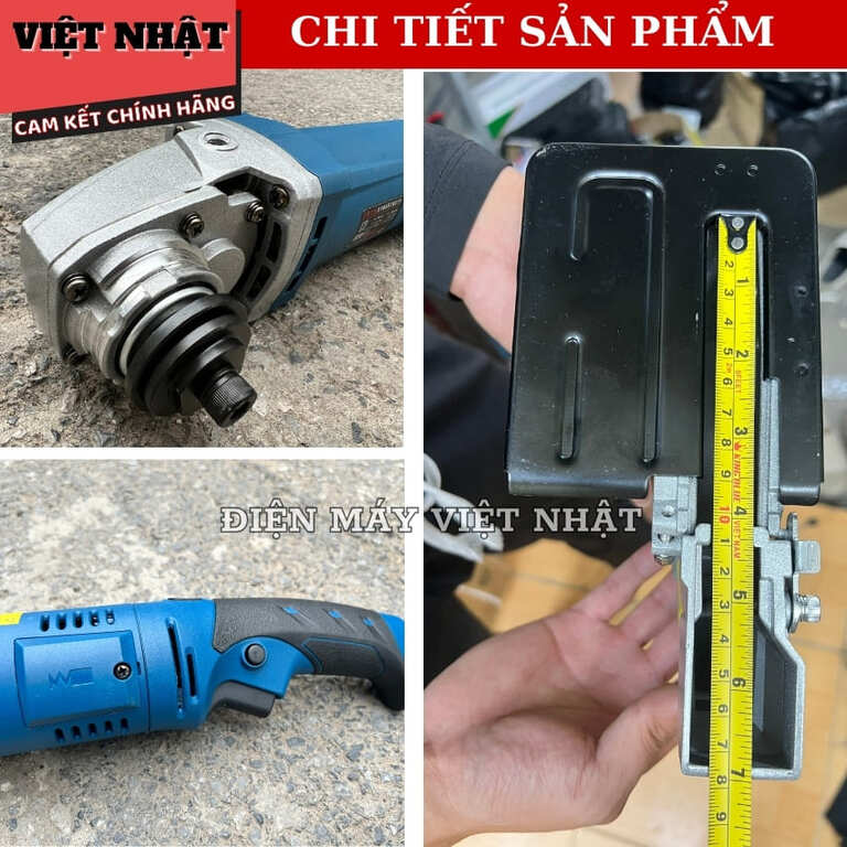 Máy cắt rãnh tường 1 lưỡi Caowang CW1336 bản nâng cấp có thể lắp lưỡi 156,Công suất: 1800W, Điện áp : 220V, Tốc độ vòng quay: 7500vòng/phút, lưỡi 156 cắt sâu: 50mm 6 8