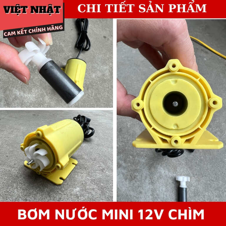 Bơm Mini 12V CLAimex BL1208 - Thiết kế nhỏ gọn, bền bỉ, động cơ không chổi than, công suất 24W, lưu lượng 8 lít/phút, khả năng đẩy tối đa 10 mét - Điện máy Việt Nhật 6 9