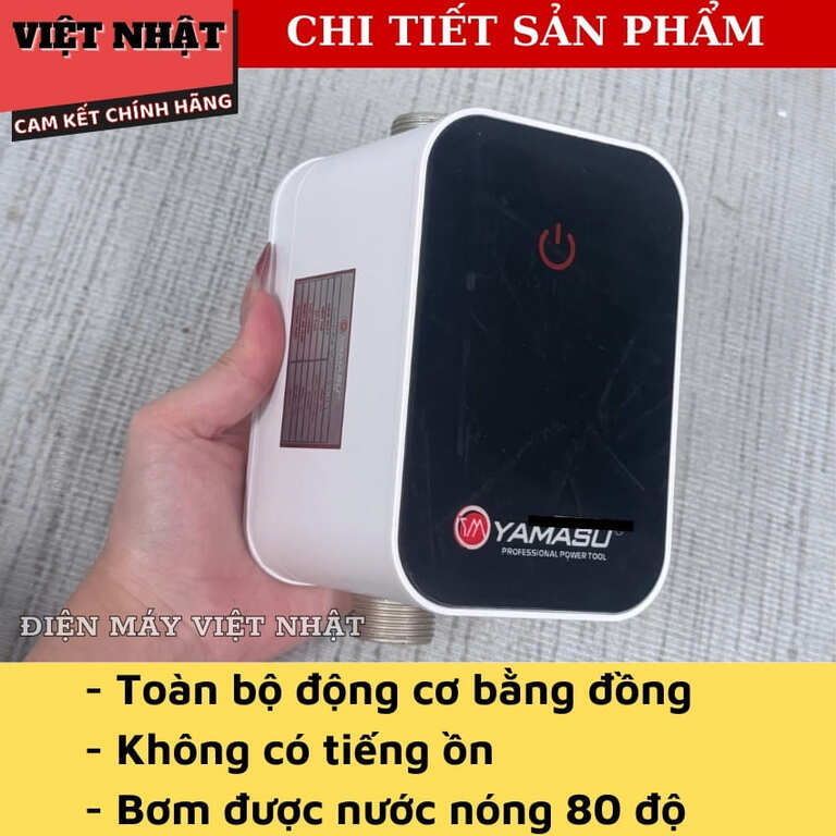Bơm tăng áp Yamasu YA-DC24150 sử dụng tối đa 3 thiết bị, công suất 150w động cơ lõi đồng, tự động bơm khi xả van 7 29