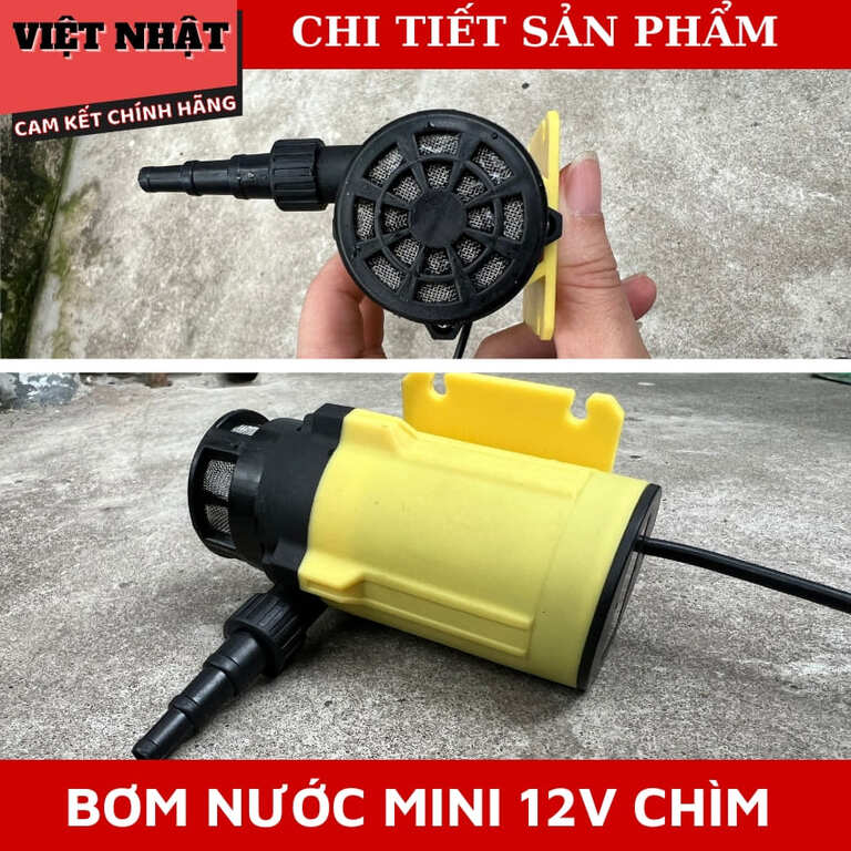Bơm Mini 12V CLAimex BL1208 - Thiết kế nhỏ gọn, bền bỉ, động cơ không chổi than, công suất 24W, lưu lượng 8 lít/phút, khả năng đẩy tối đa 10 mét - Điện máy Việt Nhật 7 9