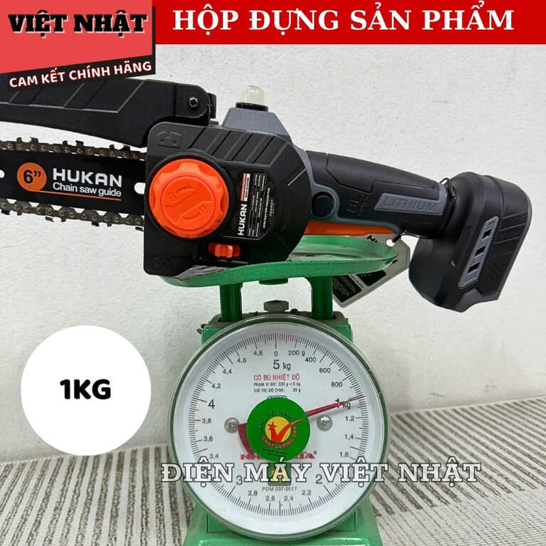 Máy cưa xích 6INCH Hukan G1-CX1006, bơm nhớt tự động bảo hành 6 tháng, tốc độ tải 4000v/p-Điện Máy Việt Nhật 8 11