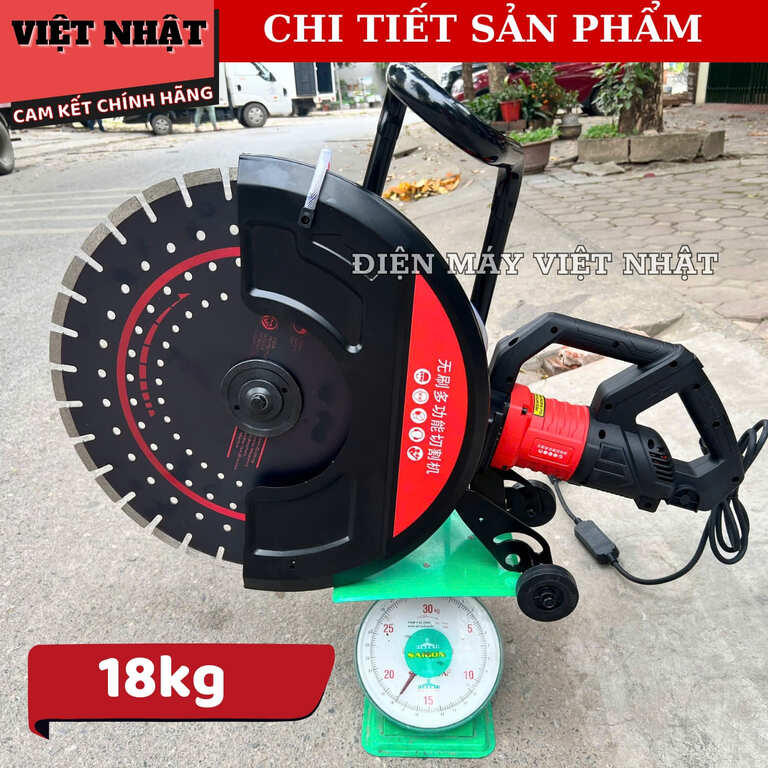 Máy cắt tường Bohai BDC525, công suất 3800w, đường kính lưỡi 520mm, cắt sâu 21cm, bảo hành 6 tháng 9 4