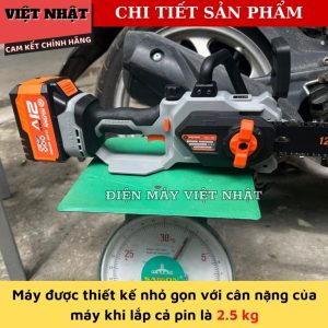 Cưa xích 12 inch Kutan 130A sử dụng pin 21V cua xich Kutan 130a 6