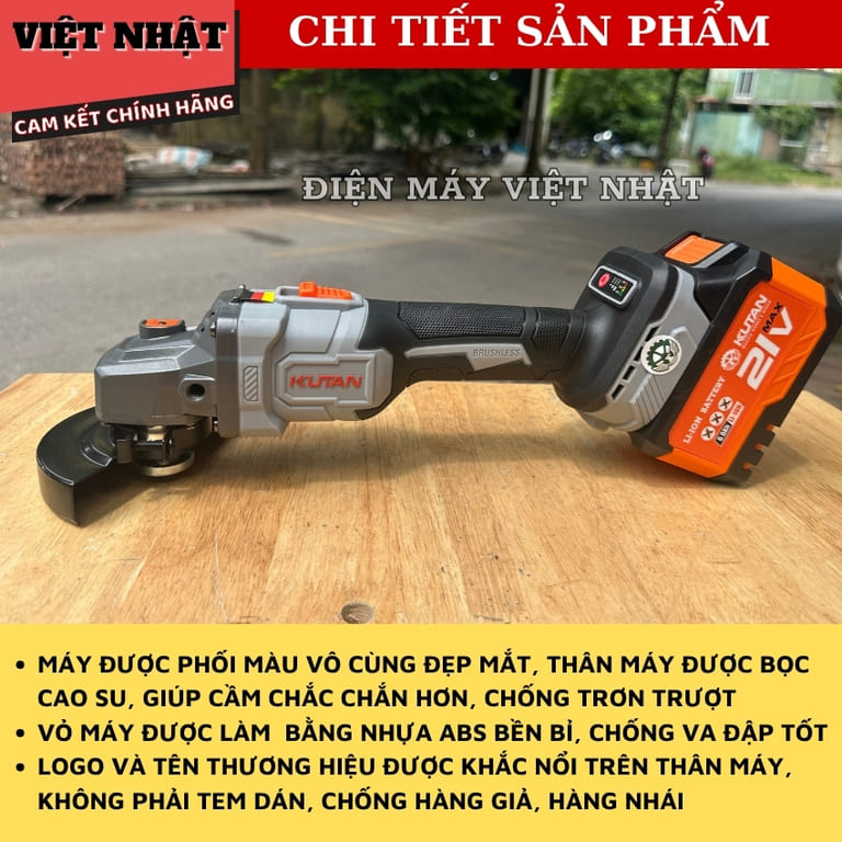 Máy mài dùng pin KUTAN KP-139 Máy mài dùng pin KUTAN KP-139 - Ảnh 4