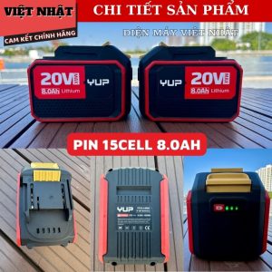 Máy siết bulong pin YUPAI W1500M siet bulong yup 1500m 9