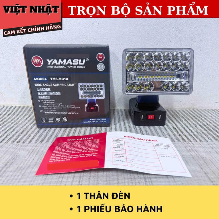 Thân đèn led Yamasu MD10 bảo hành 6 tháng, công suất 30w-Điện Máy Việt Nhật 3 14