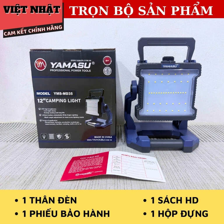 Thân đèn led Yamasu YMS-MD35, công suất 72w, bảo hành 6 tháng, sử dụng công nghệ chip led Nhật Bản 3 15