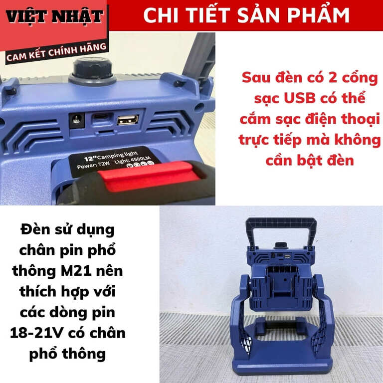 Thân đèn led Yamasu YMS-MD35, công suất 72w, bảo hành 6 tháng, sử dụng công nghệ chip led Nhật Bản 5 15