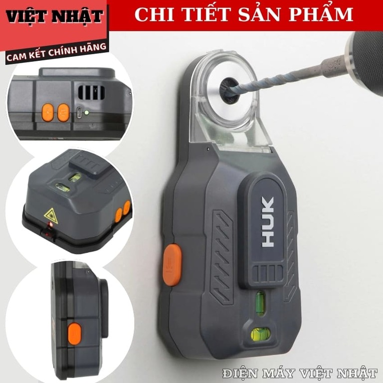 Máy thu bụi Hukan G3-LDC04 lực hút đến 13kg, đường kính lỗ 13mm, dung tích 35ml, bảo hành 12 tháng 5 3