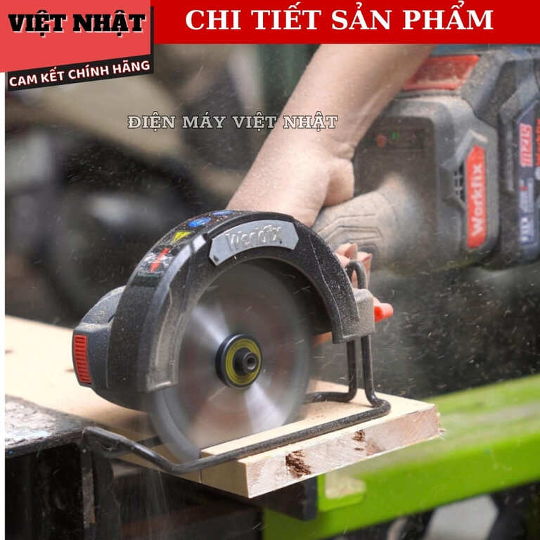 Máy cắt mini Workfix WF-AG100MN, tốc độ 13000v/p, đường kính 100mm, động cơ không chổi than, bảo hành 12 tháng 7 6
