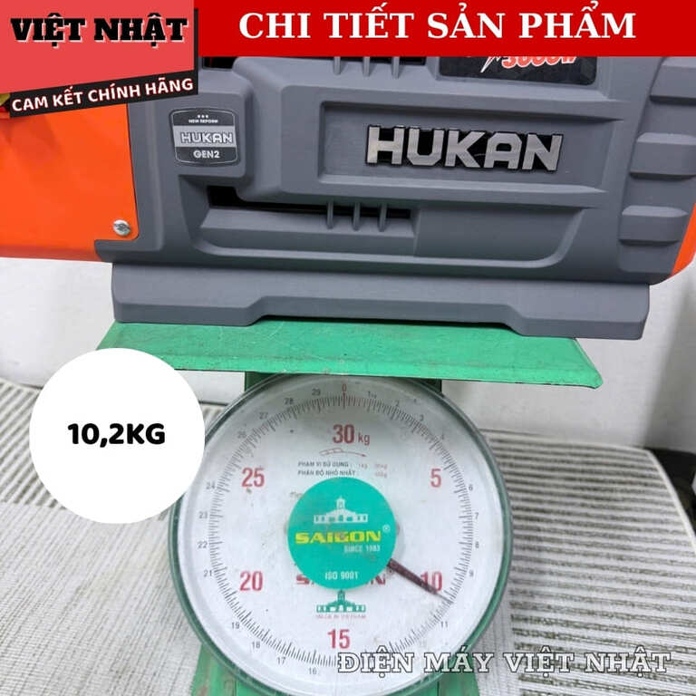 Máy rửa xe điện Hukan G2-R9LUX bảo hành 12 tháng, cống suất 3000w, lưu lượng 12 lít/ phút, áp lực 160 bar 8 12