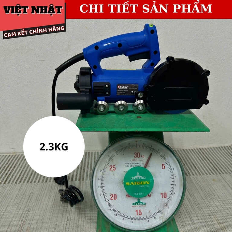 Máy ron mạch gạch Lucian MCRG2026 sử dụng lõi đồng, công suất 1200w, tốc độ tải 11.000v/p 9 16