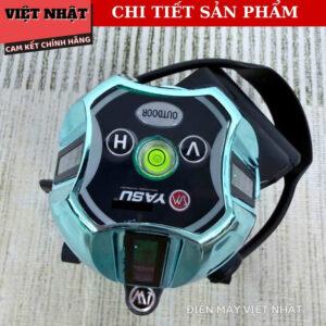Máy cân bằng laser 5 tia xanh YAMASU 303G2 tia sáng và mảnh- Máy bắn cốt cân mực 5 tia siêu sáng dùng ngoài trời chính hãng giá rẻ 303G2 7