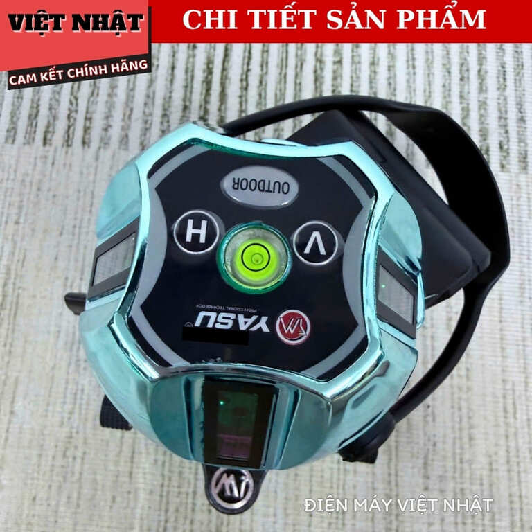 Máy cân bằng laser 5 tia xanh YAMASU 303G2 tia sáng và mảnh- Máy bắn cốt cân mực 5 tia siêu sáng dùng ngoài trời chính hãng giá rẻ 303G2 7