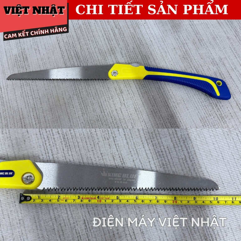 Cưa gấp đa năng Kingblue ES250 sử dụng thép SK5 Nhật Bản dùng cưa gỗ, tỉa bonsai 4 1