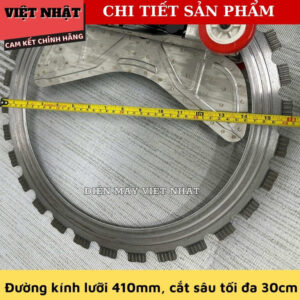 Máy cưa vòng Boda BLT2-410 động cơ không chổi than, tốc độ tải 2100 vòng/ phút, cắt sâu 300mm, công suất 5300w BLT2 410 8