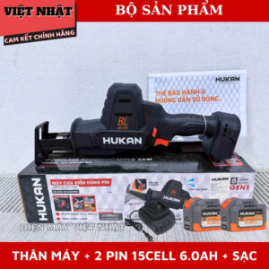 Thân máy cưa kiếm 21V Hukan G1 - CK25PRO, tốc độ không tải 3200V/p, động cơ không chổi than, trọng lượng 1.25Kg, bảo hành 8 tháng CK25PRO 12