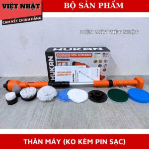 Máy chà sàn đa năng Hukan G1-CRP120 chống nước IPX7, tốc độ tải 1000v/p, kích thước 120cm, điện áp 21V CRP120 9