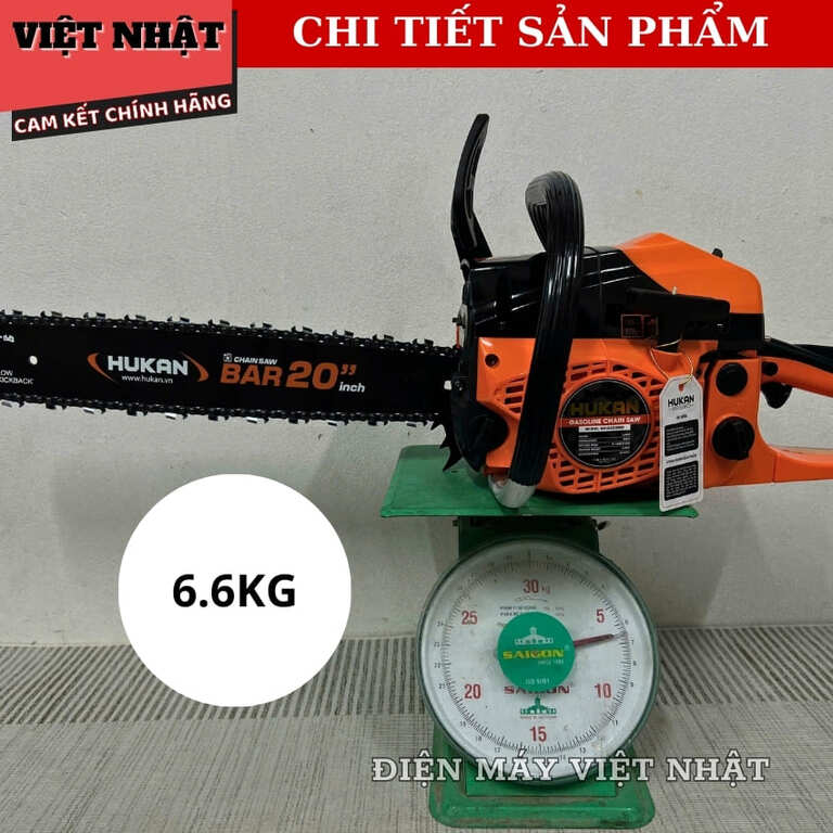 Máy cưa xích xăng Hukan CXX2002 bảo hành 12 tháng, công suất 2.4k.w, lam xích 20inch, tốc dộ tải 11.500v/p CXX2002 9