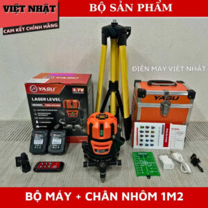 Máy cân bằng laser 5 tia siêu sáng Yamasu DX400 xoay tự động 360 độ, khoá trục 2 bên bảo hành 12 tháng DX400 13