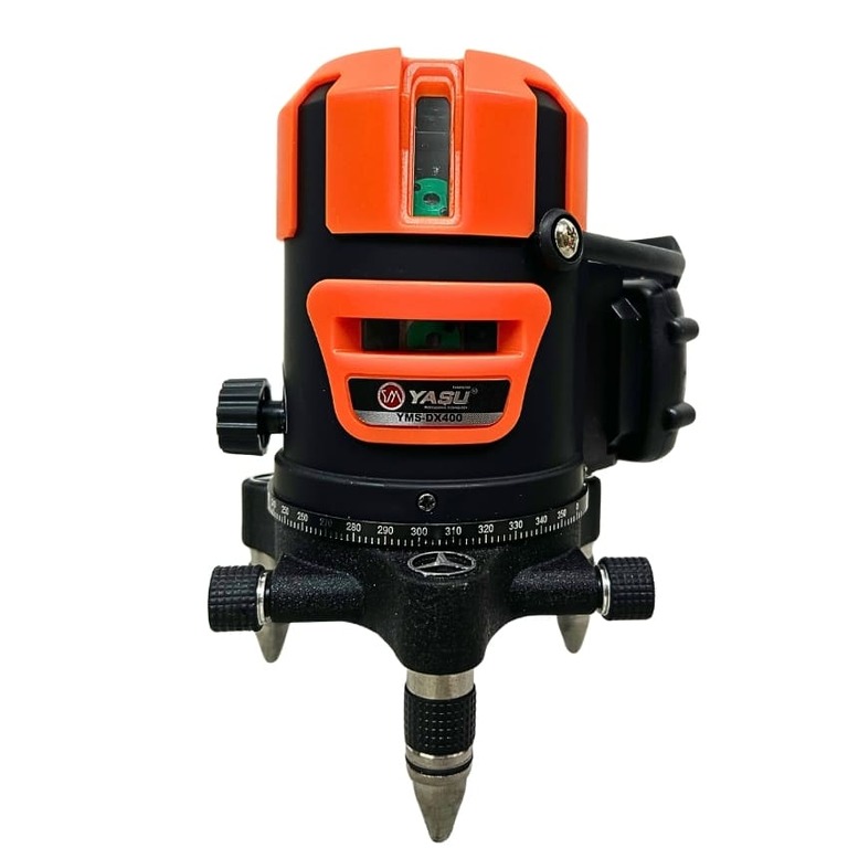 Máy cân bằng laser 5 tia siêu sáng Yamasu DX400 xoay tự động 360 độ, khoá trục 2 bên bảo hành 12 tháng DX400 2